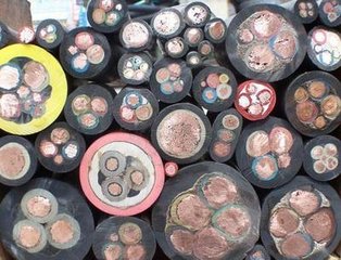长期收购单芯电缆线，无锡低压电缆回收，二手海洋电线电缆回收